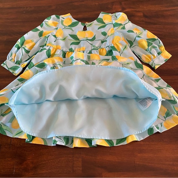 Janie and Jack Lemon Dress - Picture 8 of 10